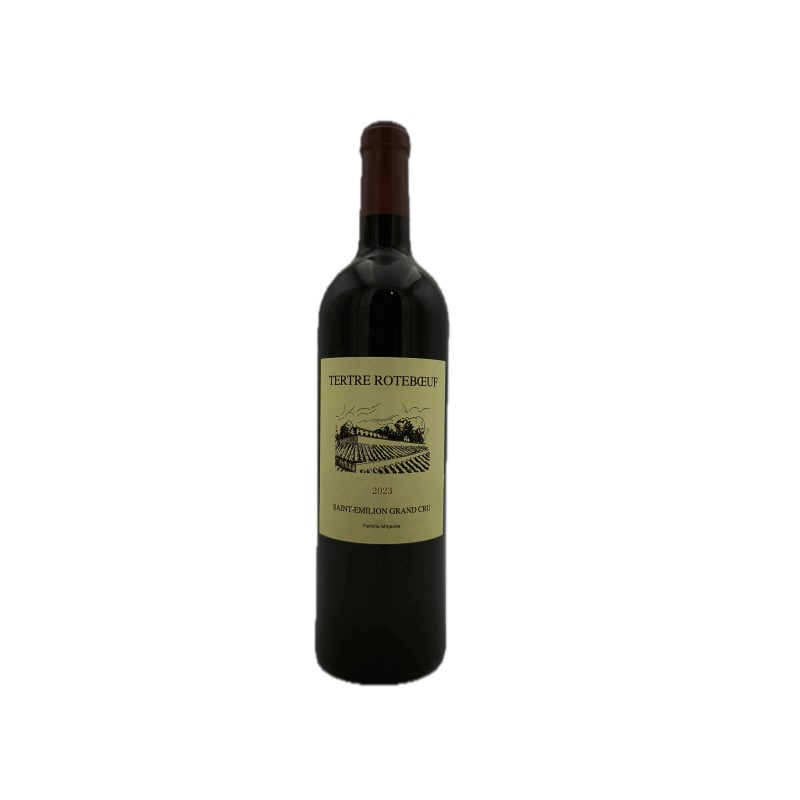 CHATEAU "LE TERTRE DE ROTEBOEUF" 2023 SAINT-EMILION GRAND CRU ROUGE 75 CL CRD - CAISSE BOIS DE 6 BT - French Wine 75cl